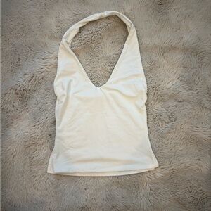 Cute white halter top